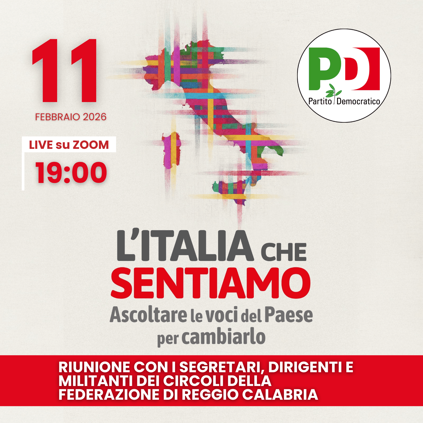 Riunione organizzativa